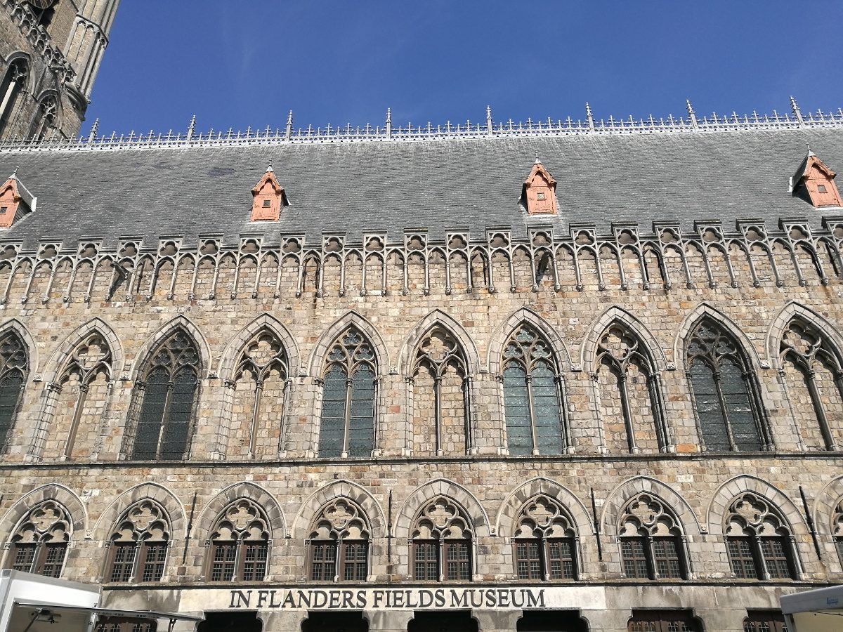 The Cloth Hall in Ypres, Belgium: 1918 and today : r/europe