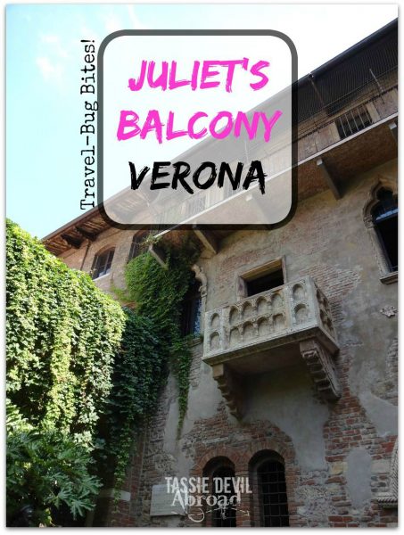 Juliet's Balcony Verona bug bites