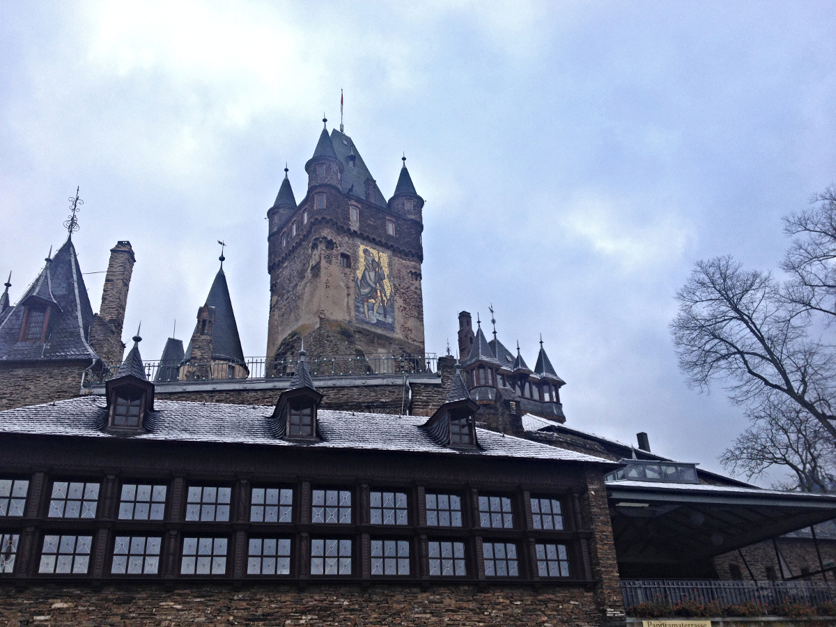 What it's like to go on a tour of the castle in the German town of Cochem!
