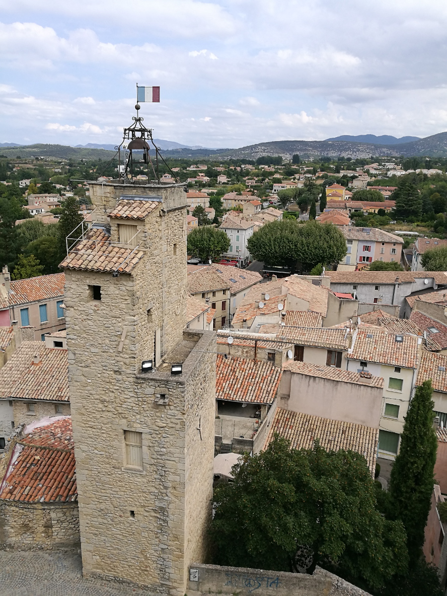 Malaucène, a town in Provence, France