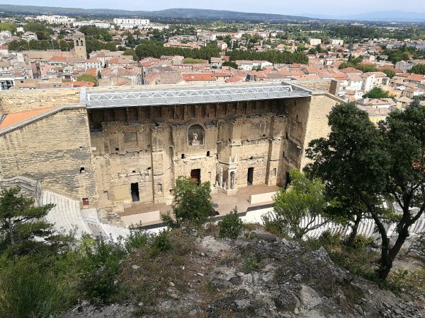 Roman Theatre in Orange, a town in Provence, France