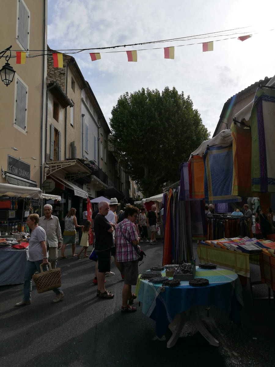 Vaison-la-Romaine, a town in Provence, France
