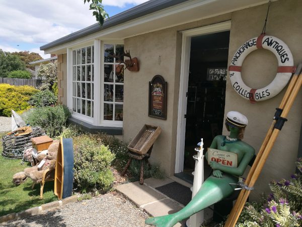 An antique store in Richmond, Tasmania