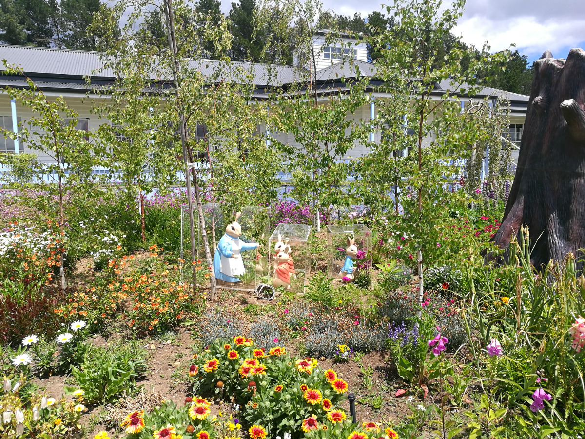 The Peter Rabbit Garden - Tassie Devil Abroad