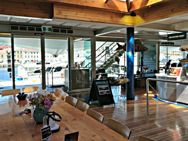 Mures, Hobart waterfront