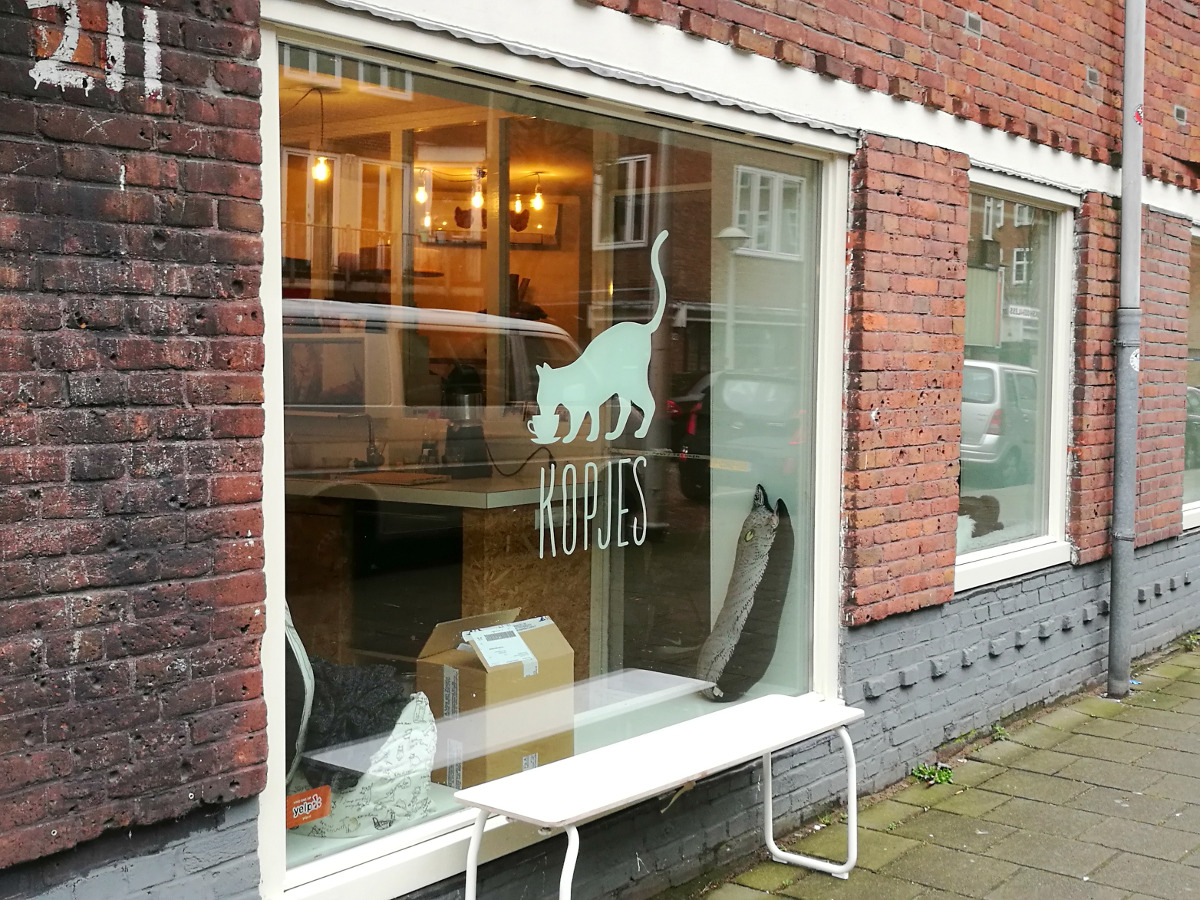Kopjes, the Amsterdam Cat Cafe