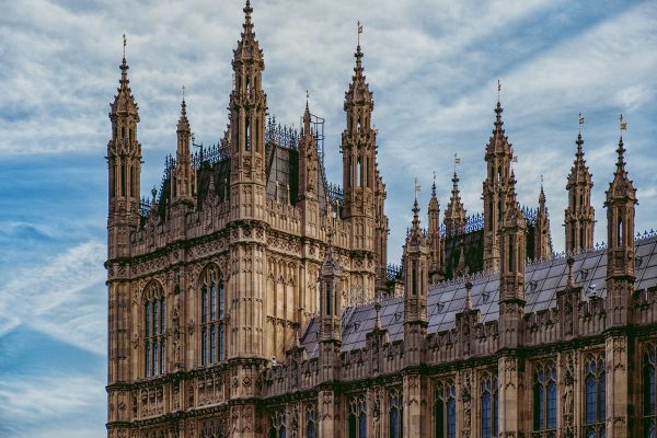 Close up of Westminster