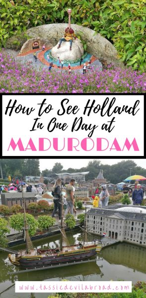 How to see the whole of Holland in one day at Madurodam! Find out all about this amazing attraction in the Hague right here. #netherlands #holland #madurodam