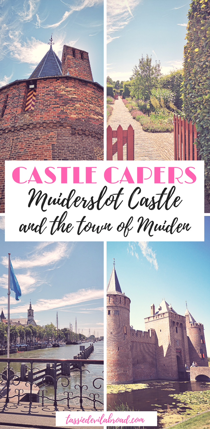 Find out everything you need to know about visiting the beautiful Dutch castle Muiderslot in the town of Muiden! #castles #Dutchcastle #travel #netherlands