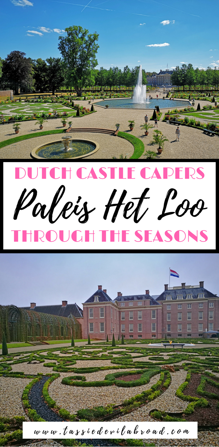 Everything you need to know about visiting the Dutch royal palace of Paleis Het Loo, and how it changes through the seasons! #castle #travel #Netherlands