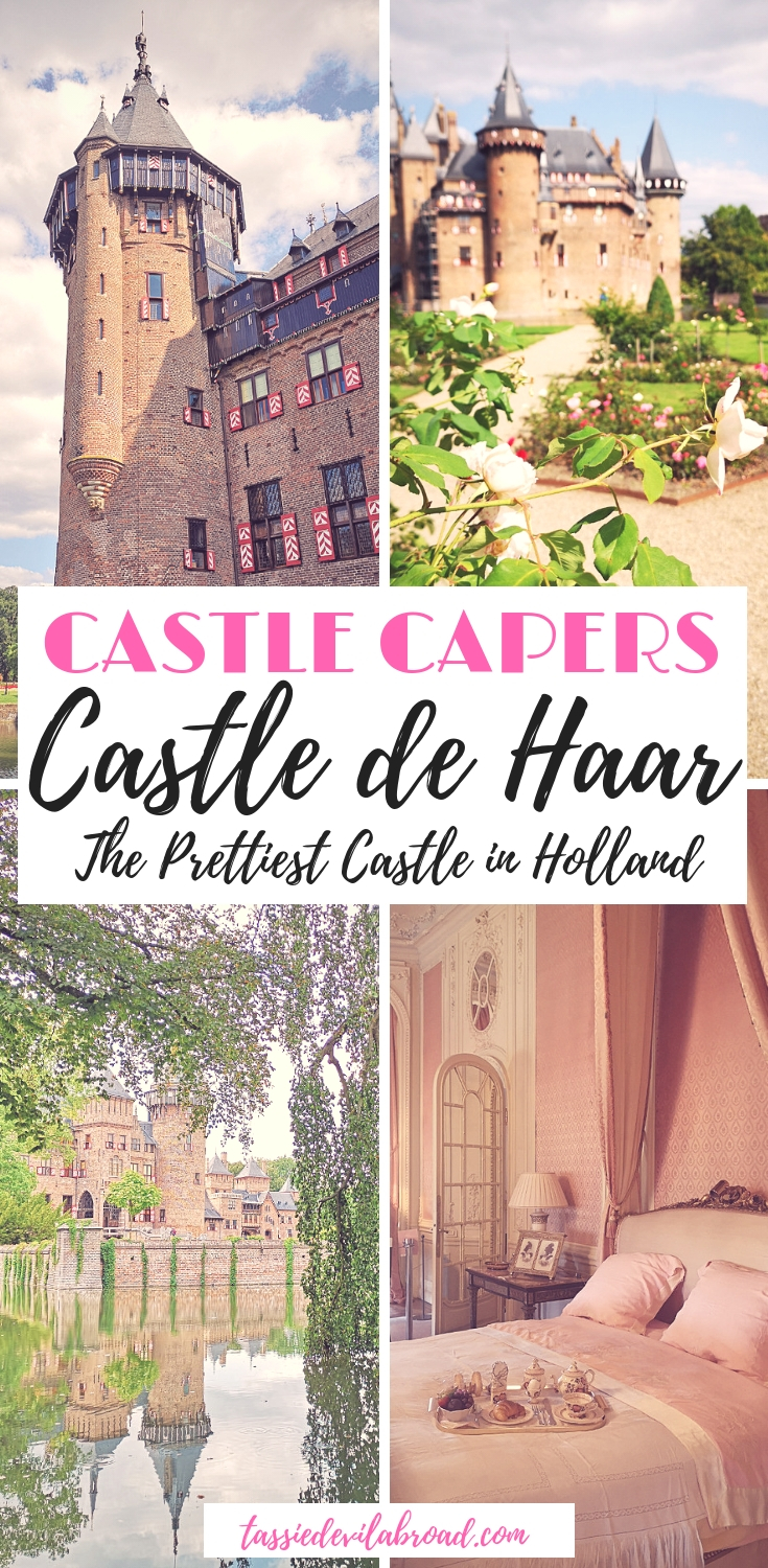 Everything you need to know about visiting Castle de Haar, the prettiest castle in the Netherlands! #dutchcastle #travel #netherlands #castles