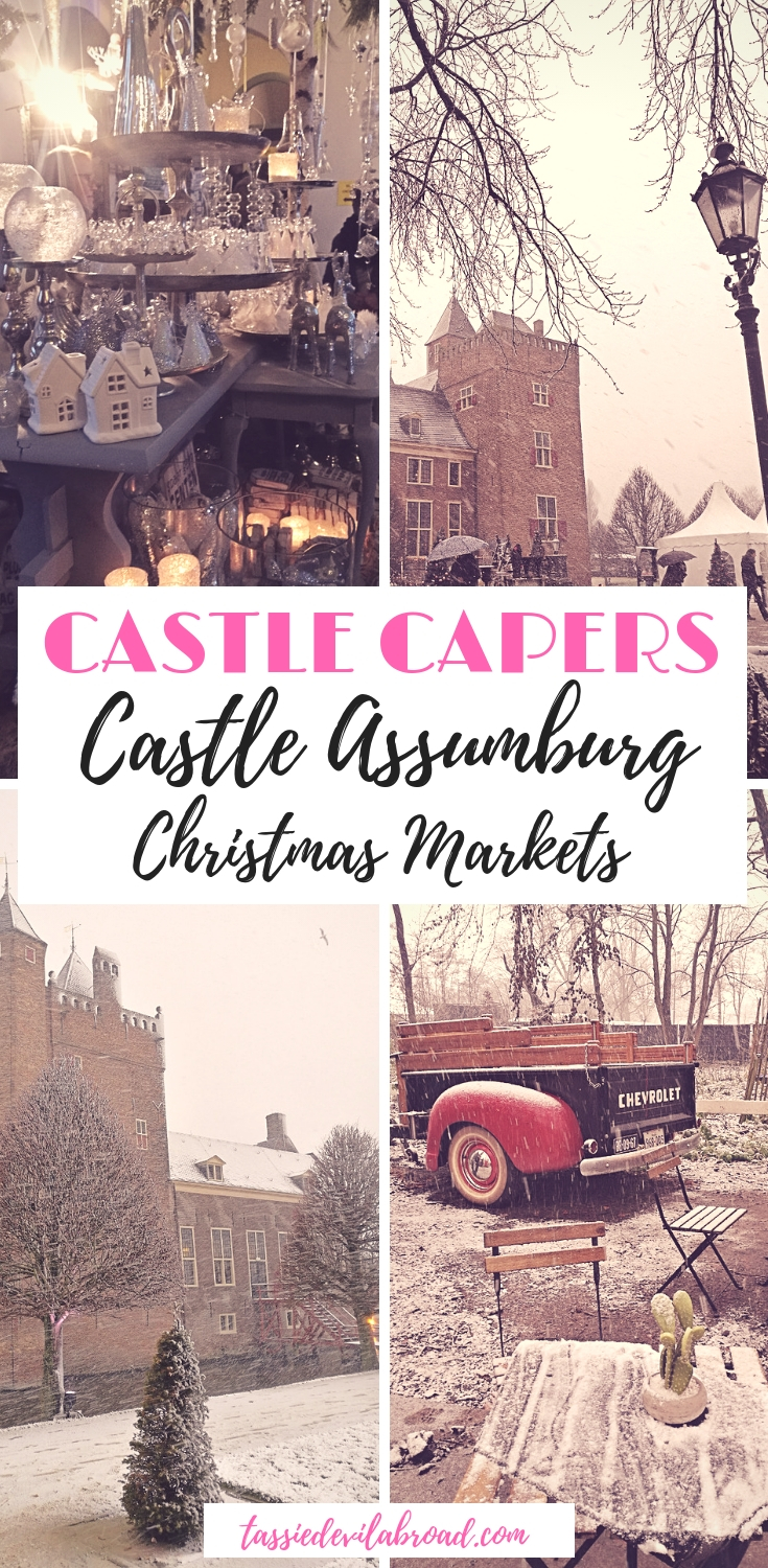 Want to visit a Christmas market in a castle?! You can at Castle Assumburg in the Netherlands! Find out how here. #netherlands #travel #christmas