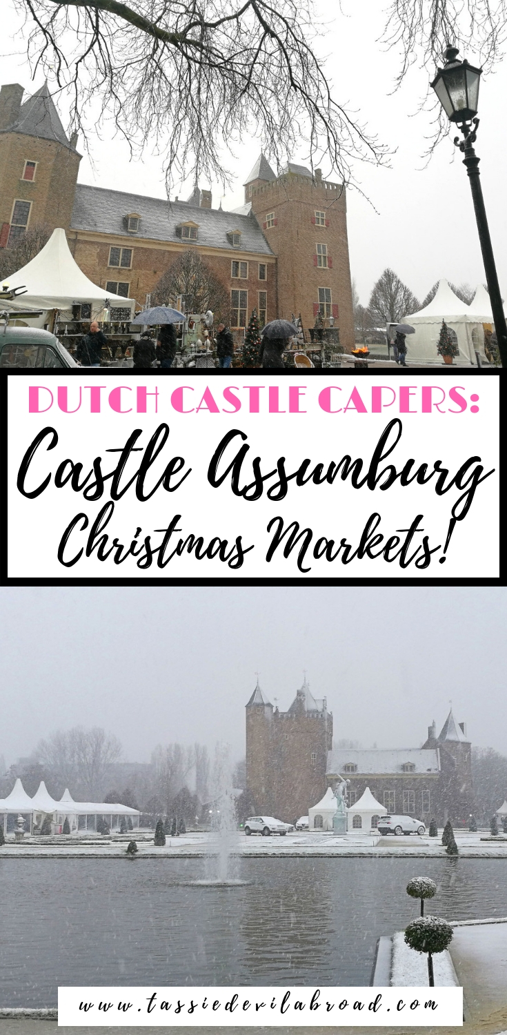 Want to visit a Christmas market in a castle?! You can at Castle Assumburg in the Netherlands! Find out how here. #holland #travel #christmas