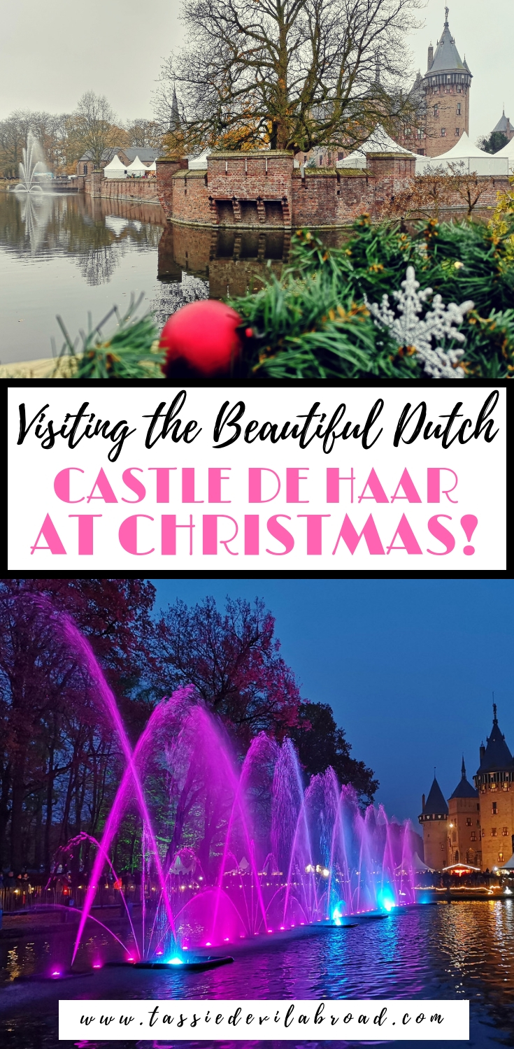 All the details and inspiring photos of the Country and Christmas Fair, an annual festive tradition at Castle de Haar in the Netherlands. #Christmas #Christmasmarkets #castle #thenetherlands