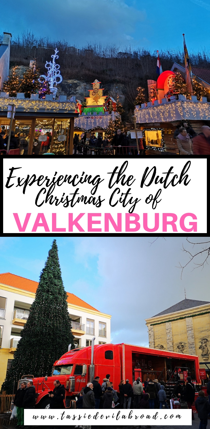 Valkenburg is the Christmas city of the Netherlands! Find out all about visiting this magical Dutch Christmas town (featuring Christmas markets in caves from Roman-times!) here. #Dutch #travel #Christmas