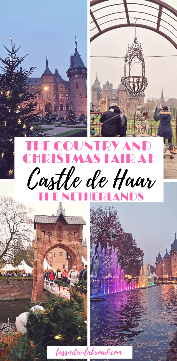 All the details and inspiring photos of the Country and Christmas Fair, an annual festive tradition at Castle de Haar in the Netherlands. #christmasmarkets #castle #thenetherlands