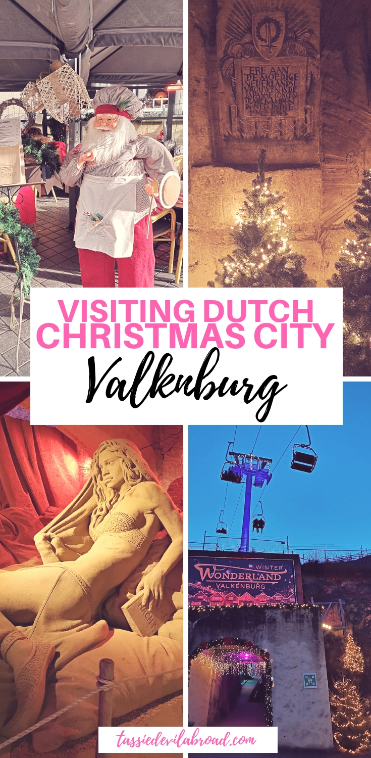 Valkenburg is the Christmas city of the Netherlands! Find out all about visiting this magical Dutch Christmas town (featuring Christmas markets in caves from Roman-times!) here. #valkenburg #christmas #netherlands #travel