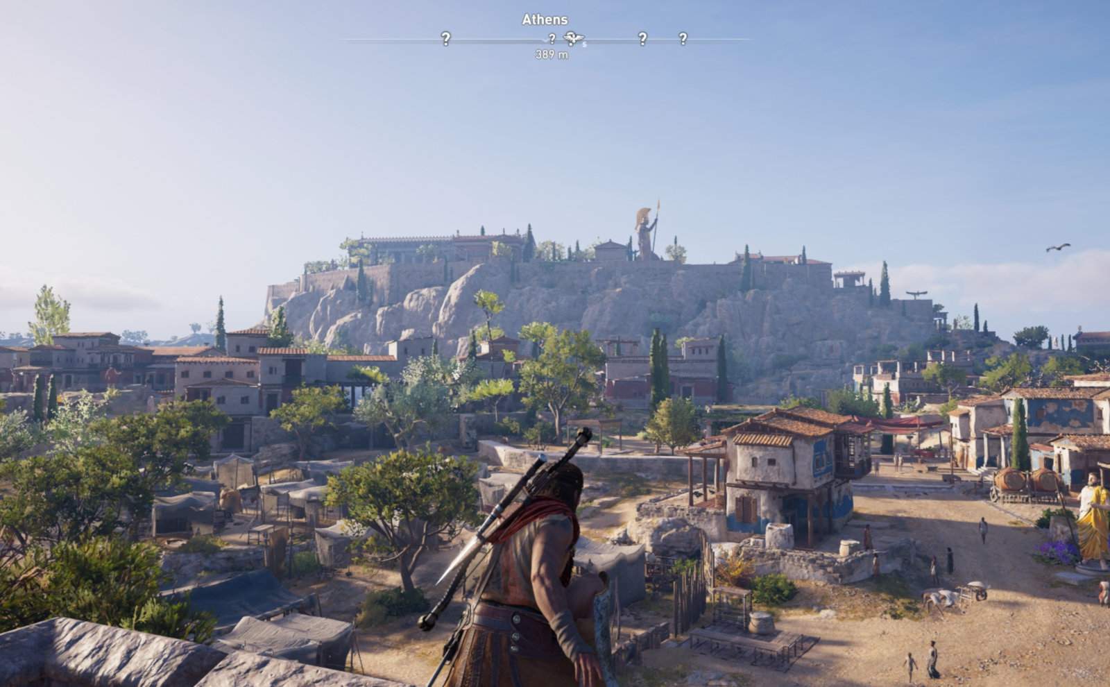 The best video games to inspire travel - marvel at the Acropolis in Athens when it was still complete while playing Assassin's Creed Odyssey.