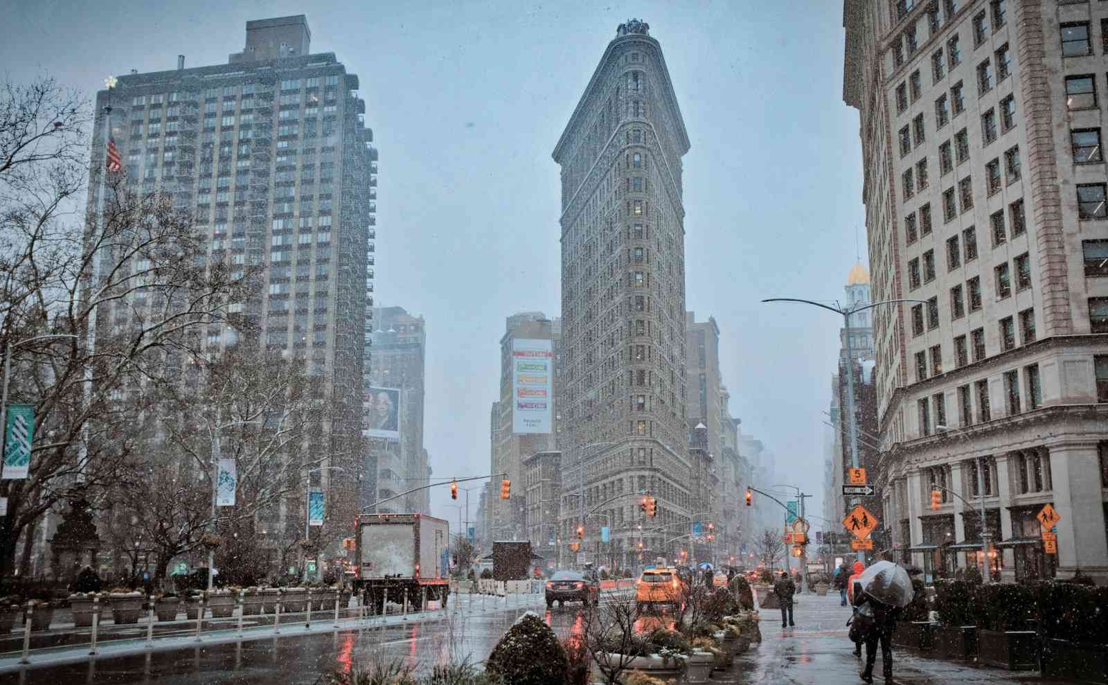 The Flatiron Building in New York City, a location you can see in the video games Tom Clancy's The Division.