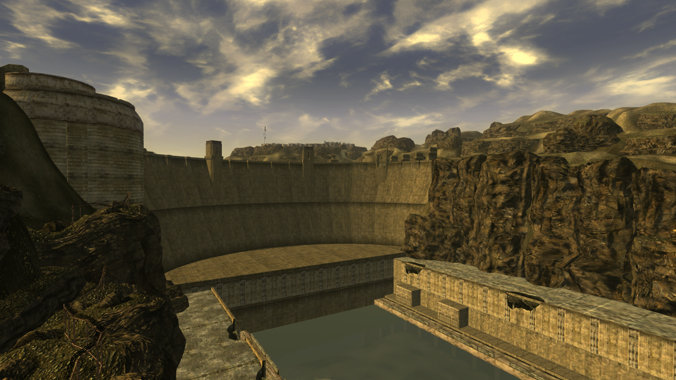 The best video games to inspire travel - getting up close and personal with the Hoover Dam in Fallout New Vegas.