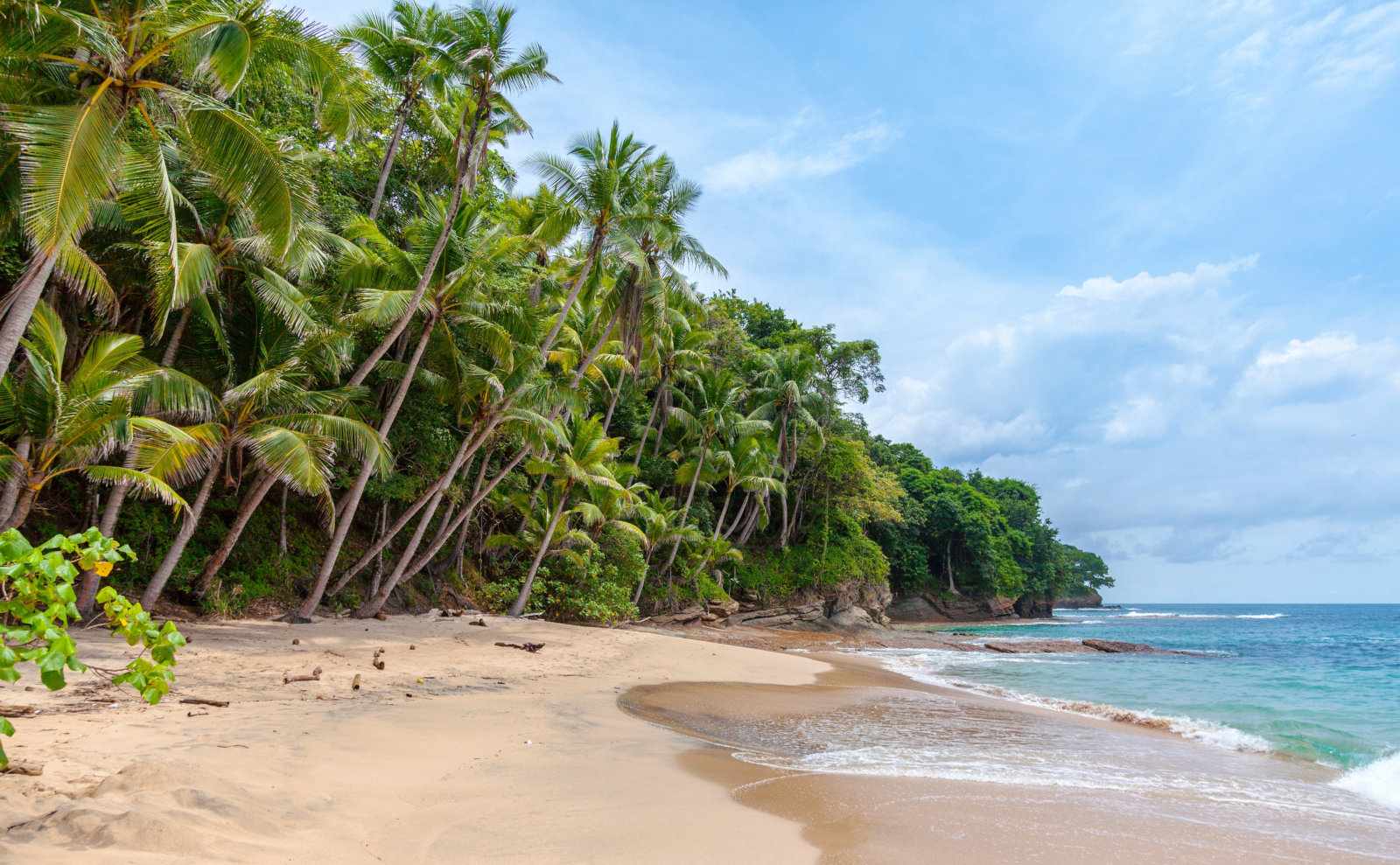 A real-life version of the tropical landscape you can explore in the game The Secret of Monkey Island.