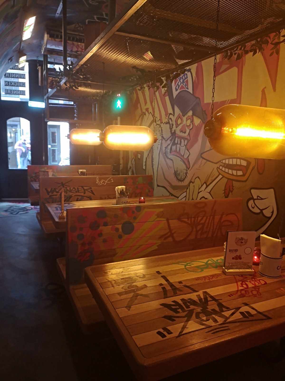The Dirty Chicken Club is one of the coolest places to eat in Amsterdam