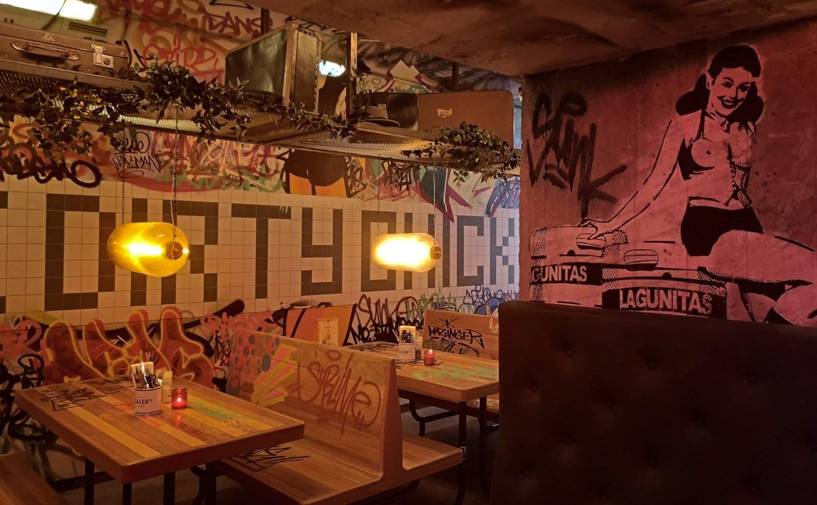 The Dirty Chicken Club is one of the coolest places to eat in Amsterdam