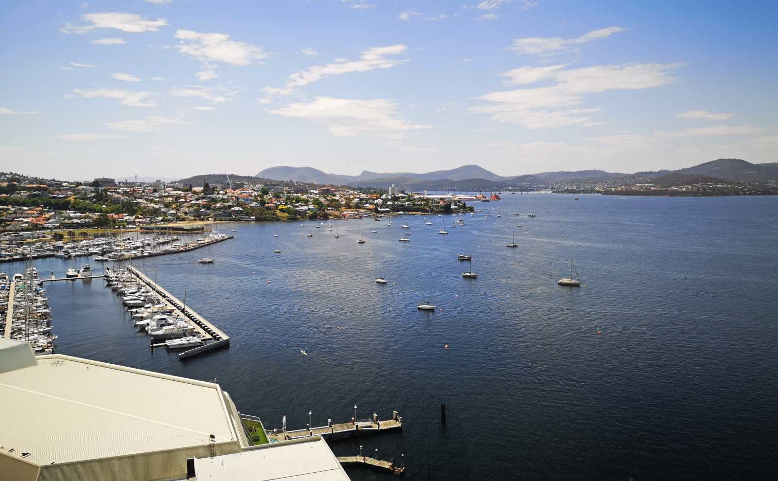 Staying at the Wrest Point Hotel and Casino in Hobart, Tasmania