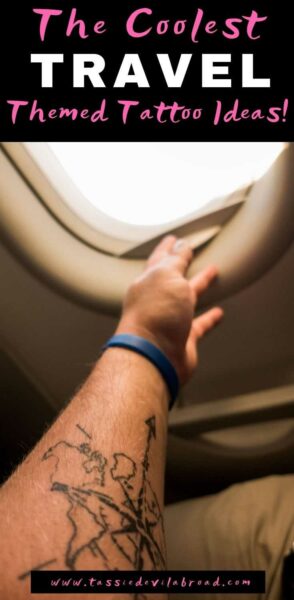 The coolest travel tattoo ideas if you're looking to get some wanderlust-themed ink!