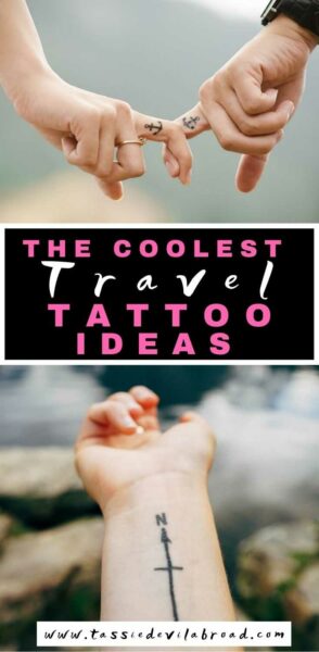 The coolest travel tattoo ideas if you're looking to get some wanderlust-themed ink!