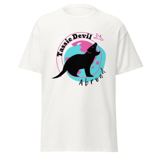 Tassie Devil Abroad Logo Unisex Tee